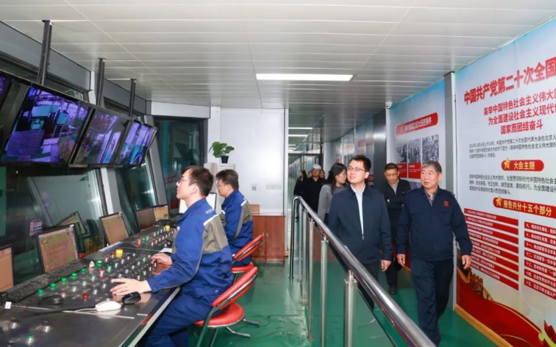 中國工經(jīng)聯(lián)中國工業(yè)碳達(dá)峰項目組組長、國際部執(zhí)行主任劉成林一行到榮程集團(tuán)參觀調(diào)研