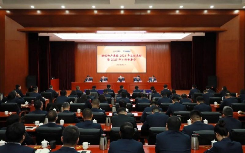 聚改革之力 爭(zhēng)發(fā)展之先 融誠物產(chǎn)集團(tuán)召開2024年總結(jié)表彰暨2025年工作部署會(huì)